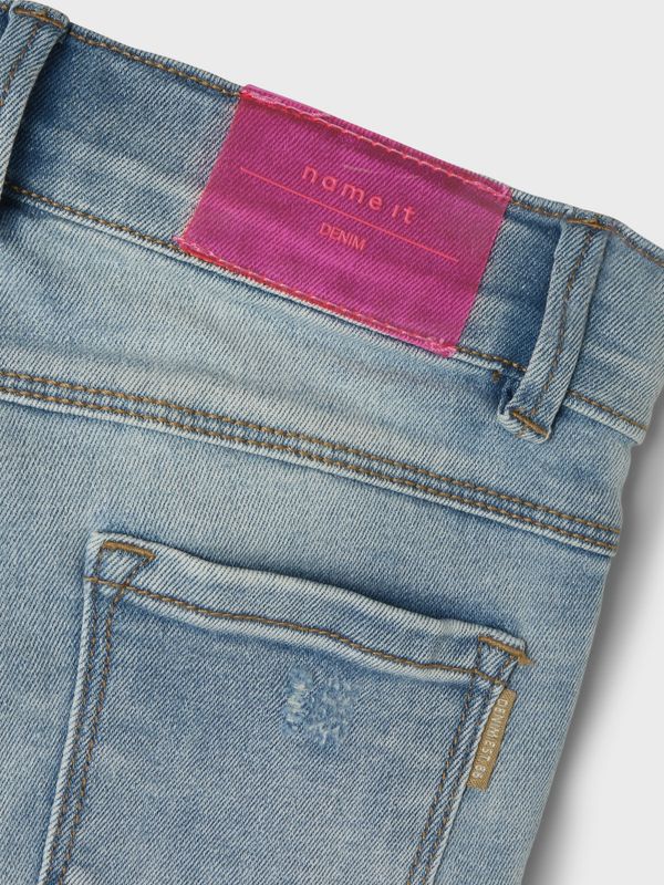 Nkfpolly lyseblå skinny jeans