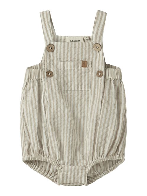 Hovedbilde Nbmfausto beige/offwhite stripete romper
