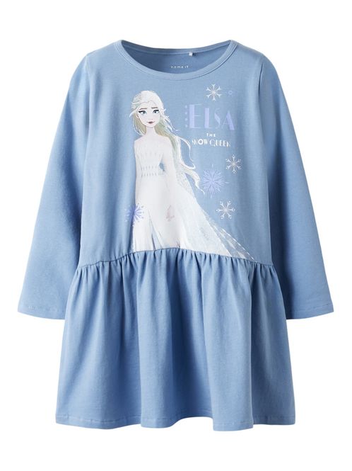 Hovedbilde Nmfpjulina lyseblå Frozen kjole