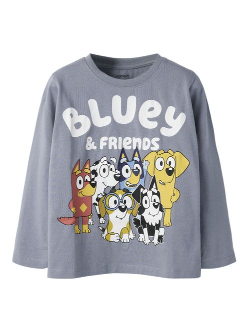 Hovedbilde Nmmalex gråblå genser med Bluey