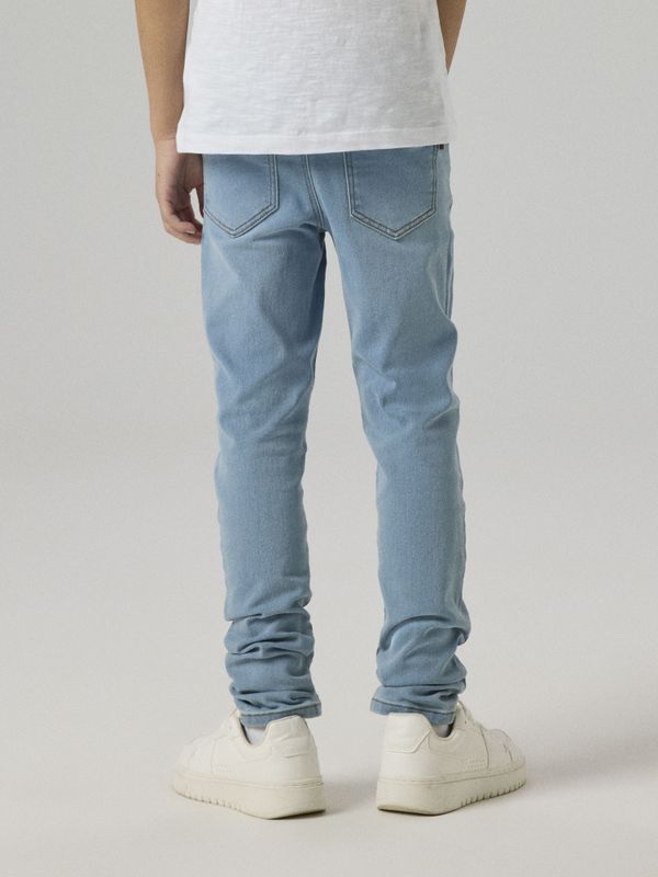 Nkmsilas lyseblå xslim jeans 