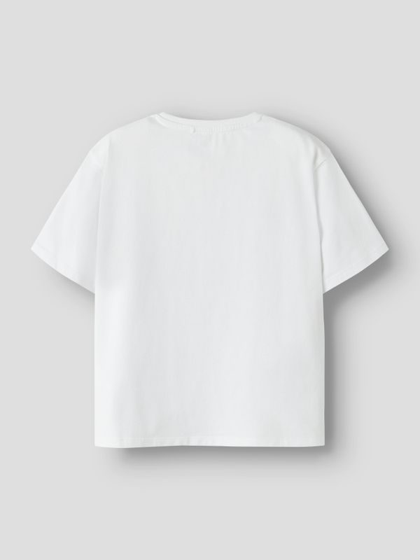 Nkffora hvit Stitch t-skjorte
