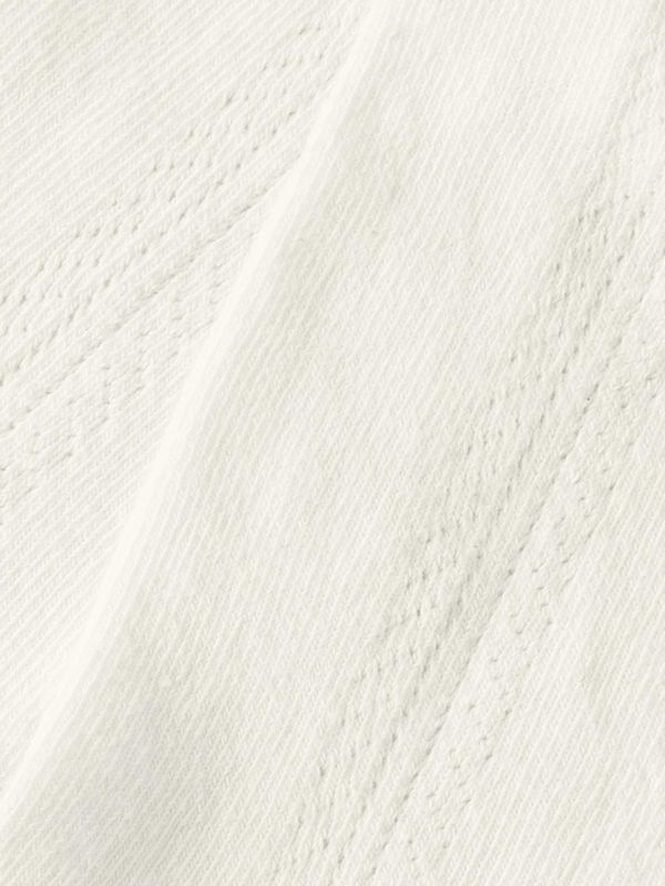 Lil`Atelier, Nbfanne offwhite strømpebukse m/mønster
