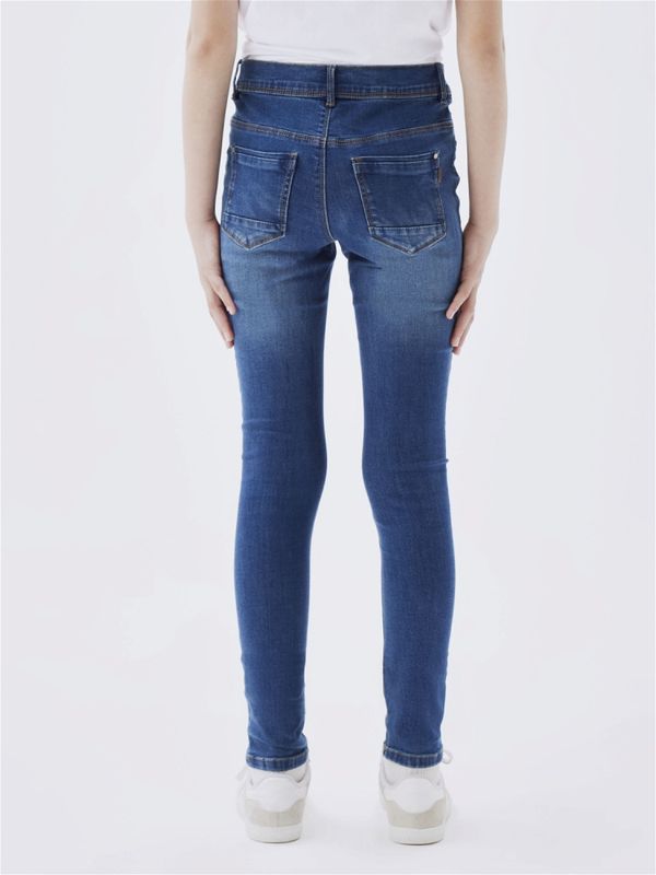 Name it, Nkfpolly mellomblå skinny jeans