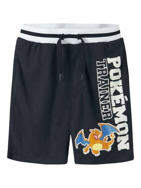 Nkmmoris mørkeblå shorts med Pokemon