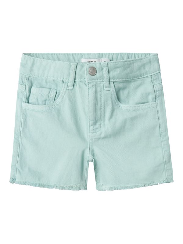 Nkfrose lysegrønn mom shorts