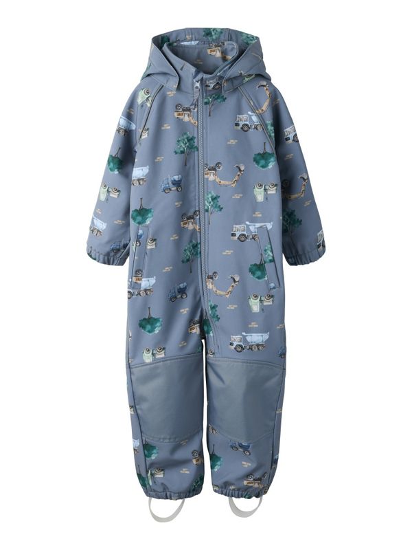 Nmmalfa08 lyseblå softshelldress m/kjøretøy 