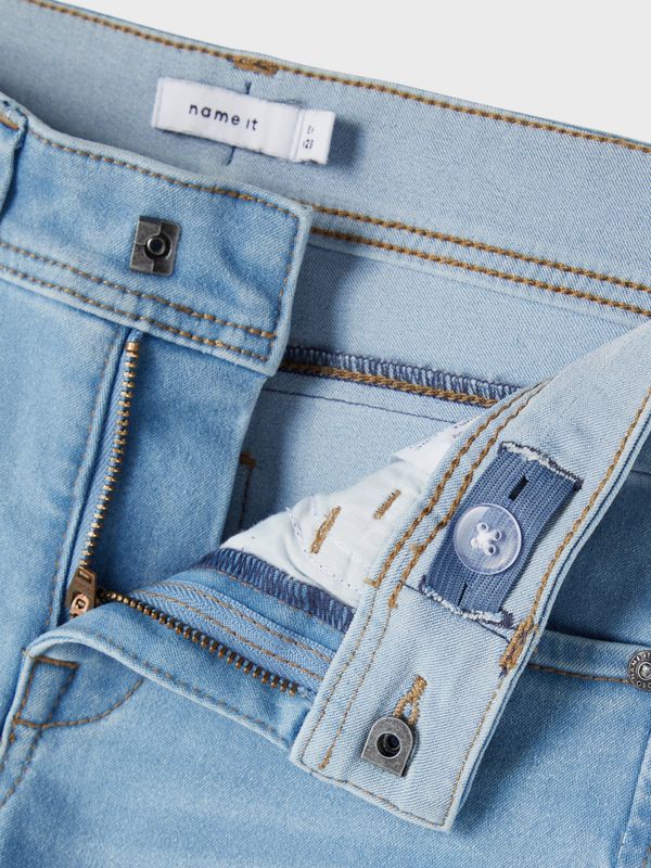Nkmsilas lyseblå xslim jeans 