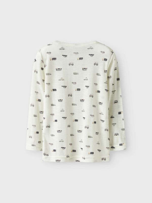 Nmmwang offwhite ullgenser m/biler