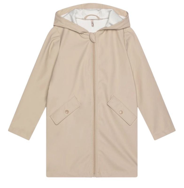 Kogelisa beige regnjakke