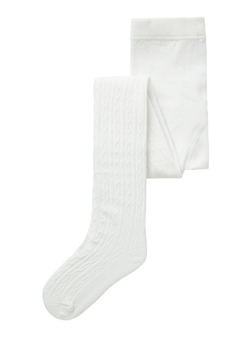 Hovedbilde Name it, Nkftecla hvit strømpebukse med mønster