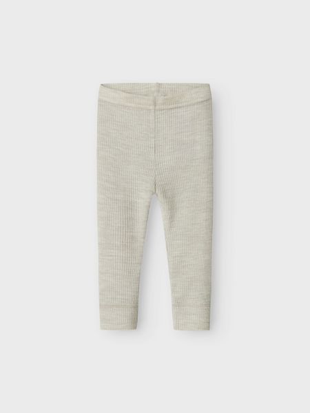 Name it, Nbnwax lys gråbeige ull longs