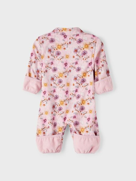 Name it, Nbfalfa08 lys gammelrosa softshelldress m/blomster