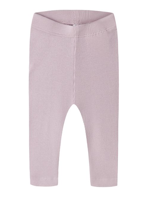 Hovedbilde Nbnkab lillarosa ribbet legging