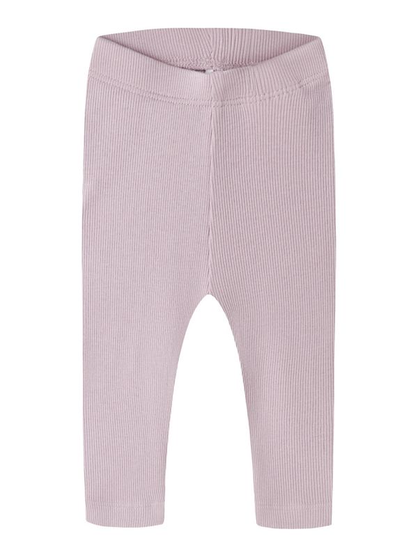 Nbnkab lillarosa ribbet legging