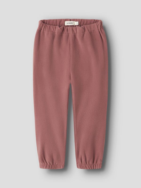 Nmflaspektra mørk ferskenrosa fleece sett