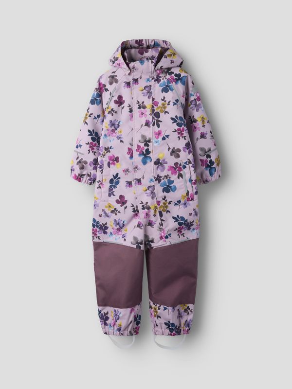 Nmfshell08 dus lilla skalldress m/blomster 