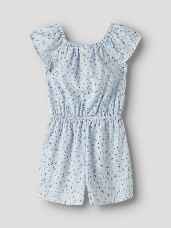 Nmfvinaya lyseblå playsuit med blomster