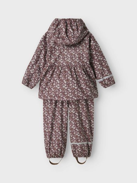 Name it, Nmfdry10 lilla regnsett m/blomster