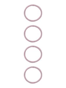 Hovedbilde Nkfriga 4pk h&aring;rstrikker i rosalilla m/glitter