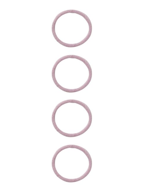 Hovedbilde Nkfriga 4pk hårstrikker i rosalilla m/glitter