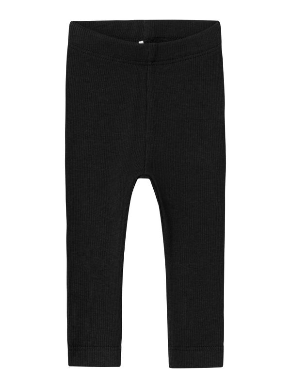 Nbmkab svart ribbet legging