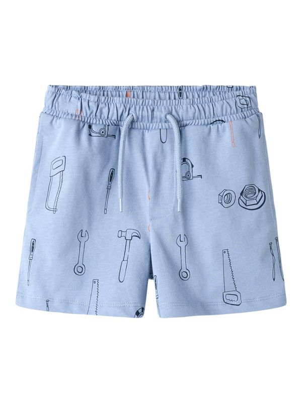 Nmmhuxi dueblå shorts med verktøy
