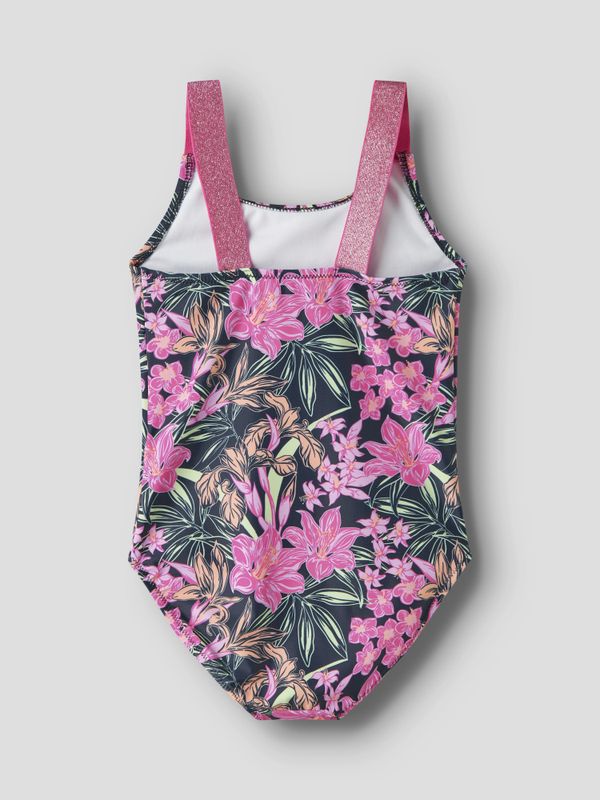 Nkfzeria badedrakt med rosa blomster