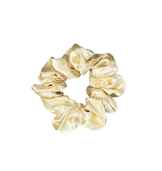 Hovedbilde Scrunchie, lysegul