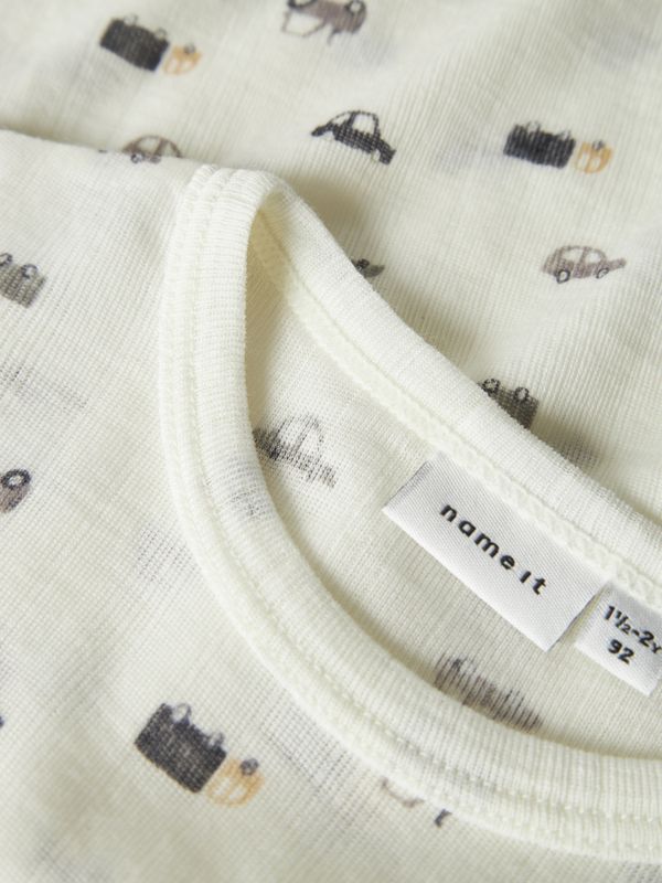 Nmmwang offwhite ullgenser m/biler