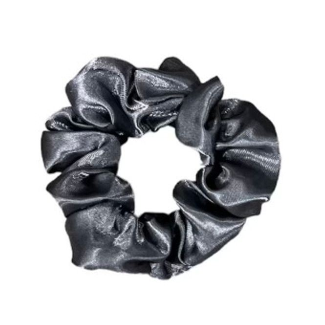 Hovedbilde Scrunchie, mørk grå