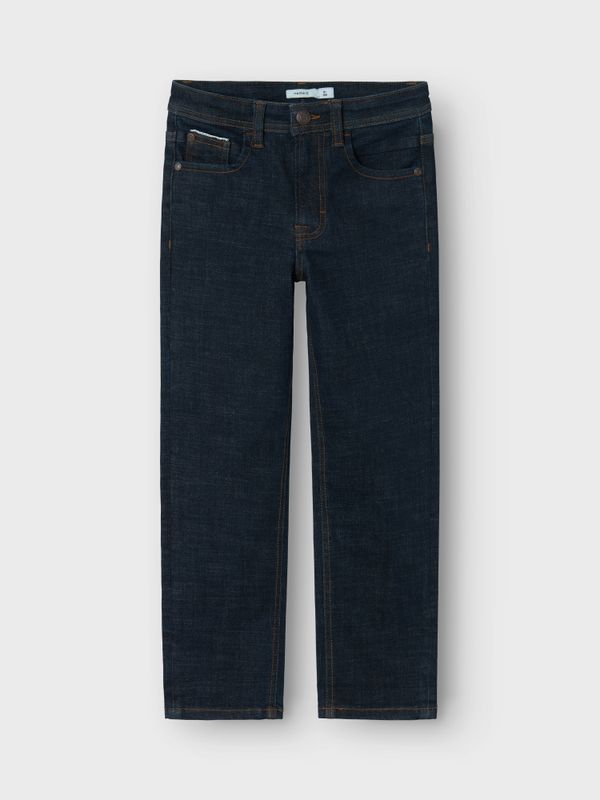 Nkmryan mørkeblå rett jeans