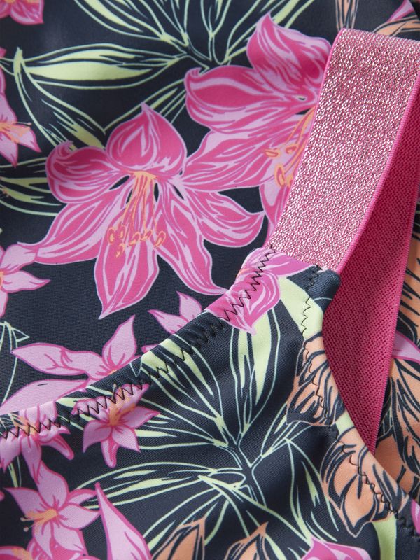 Nkfzeria badedrakt med rosa blomster