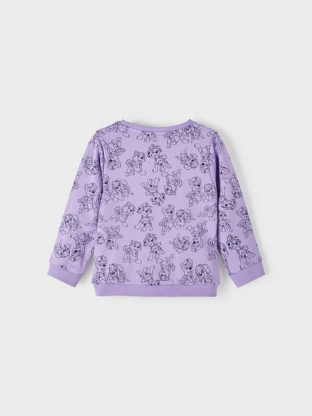 Name it, Nmfjam PawPatrol lilla sweat genser