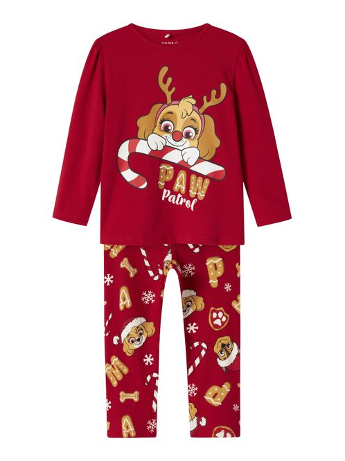 Hovedbilde Nmfsarba rød Paw Patrol julepysj m/Skye