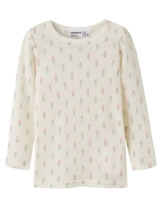 Hovedbilde Nmfwang offwhite ullgenser m/blomster