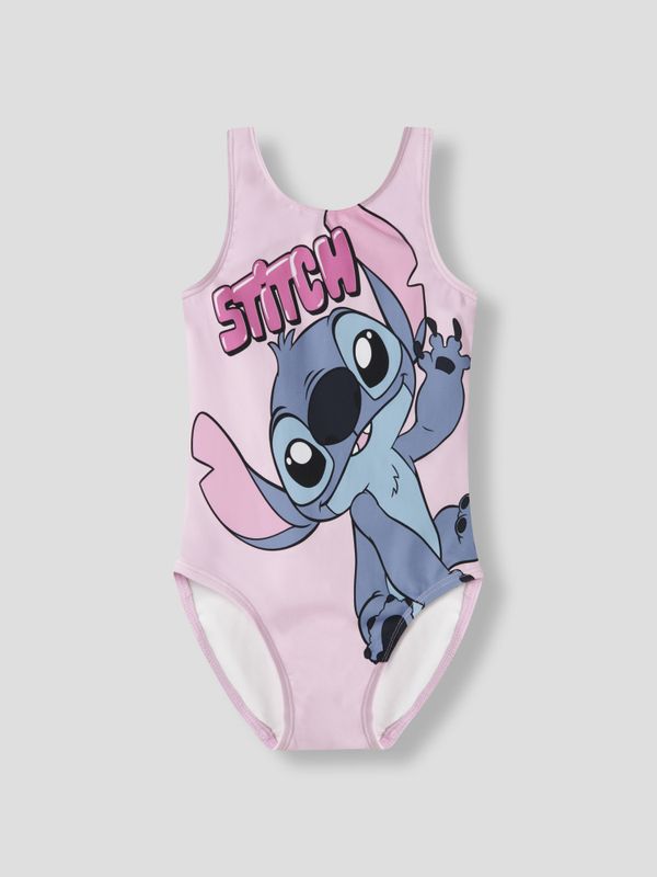 Nkfmu rosa badedrakt med Stitch