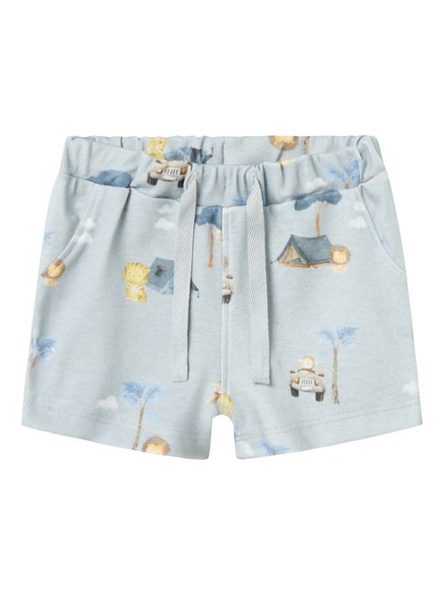 Hovedbilde Nbmhelp blågrå shorts m/dyr