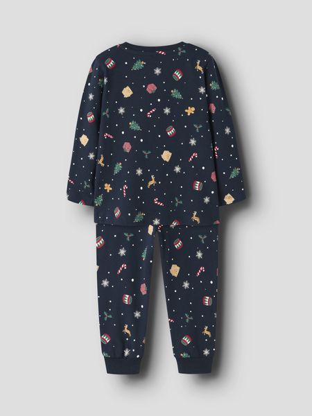 Name it, Nmnvismas m&oslash;rkebl&aring; julepysj m/m&oslash;nster