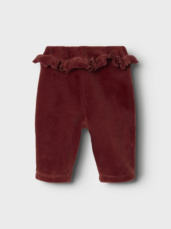 LilA'telier, Nbfsaga rustrød velour bukse