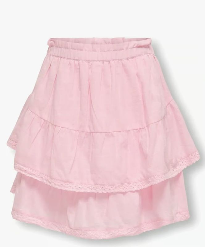 Kogester rosa ladder tape skjørt 