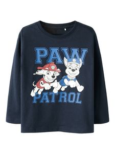 Hovedbilde Name it, Nmmvasp m&oslash;rkebl&aring; tynn genser m/ Paw ...