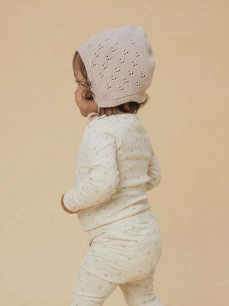 Lil'Atelier, Nbfgago offwhite body m/blomster