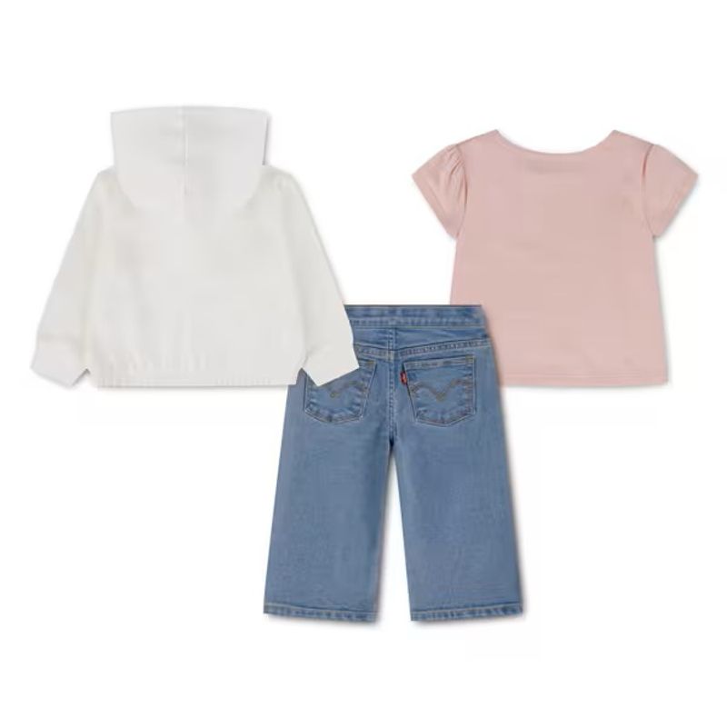 Levi's, 3-delt sett med hettejakke og jeans