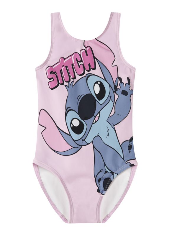 Nkfmu rosa badedrakt med Stitch