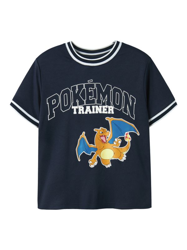 Nkmmoris mørkeblå t-skjorte med Pokemon