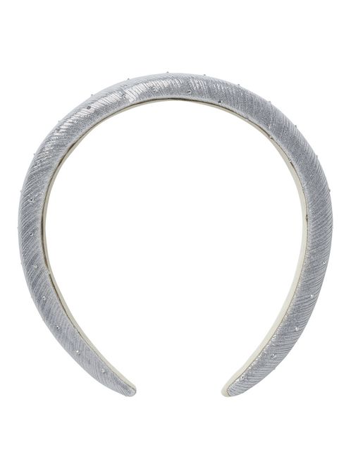 Hovedbilde Nkfriglitter hårbøyle i sølv med diamanter