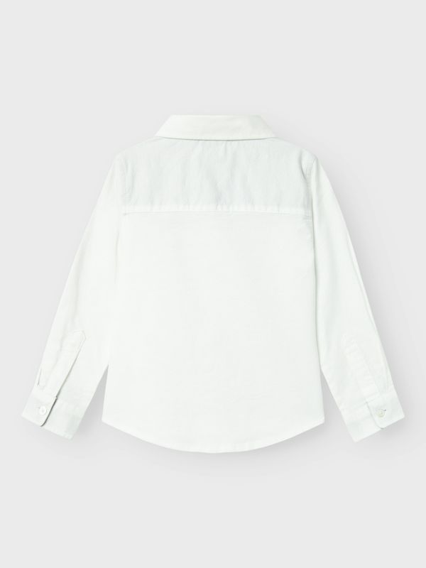 Nmmrekid hvit skjorte