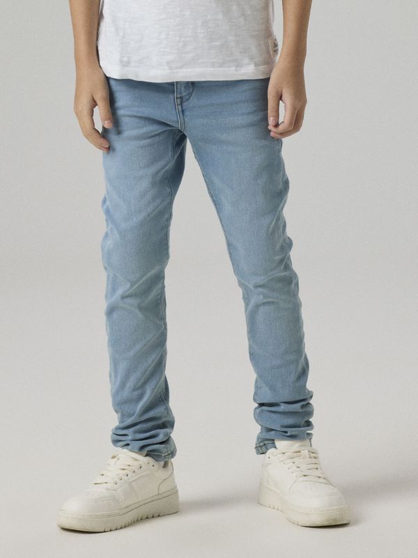 Nkmsilas lyseblå xslim jeans 